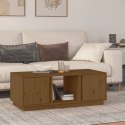 STOLIK KAWOWY MIODOWY BRĄZ 110X50X40CM LITE DREWNO SOSNOWE