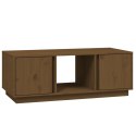 STOLIK KAWOWY MIODOWY BRĄZ 110X50X40CM LITE DREWNO SOSNOWE