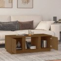 STOLIK KAWOWY MIODOWY BRĄZ 110X50X40CM LITE DREWNO SOSNOWE