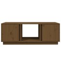 STOLIK KAWOWY MIODOWY BRĄZ 110X50X40CM LITE DREWNO SOSNOWE
