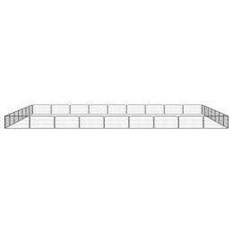 KOJEC DLA PSA 32 PANELE CZARNY 100X50CM STAL