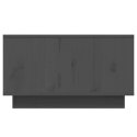 STOLIK KAWOWY SZARY 55X56X32CM LITE DREWNO SOSNOWE