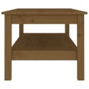 STOLIK KAWOWY MIODOWY BRĄZ 110X50X40CM LITE DREWNO SOSNOWE
