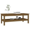 STOLIK KAWOWY MIODOWY BRĄZ 110X50X40CM LITE DREWNO SOSNOWE