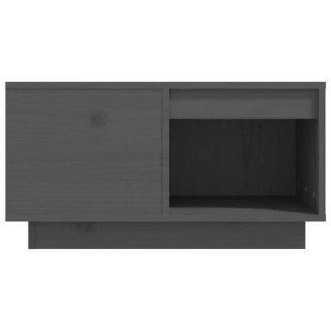 STOLIK KAWOWY SZARY 60X61X32,5CM LITE DREWNO SOSNOWE