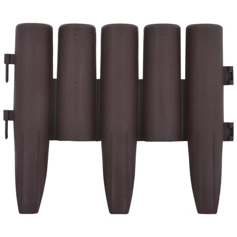 OBRZEŻA TRAWNIKOWE 36 SZT. BRĄZOWE 10M PP