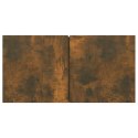WISZĄCA SZAFKA POD TV PRZYDYMIONY DĄB 60X30X30CM