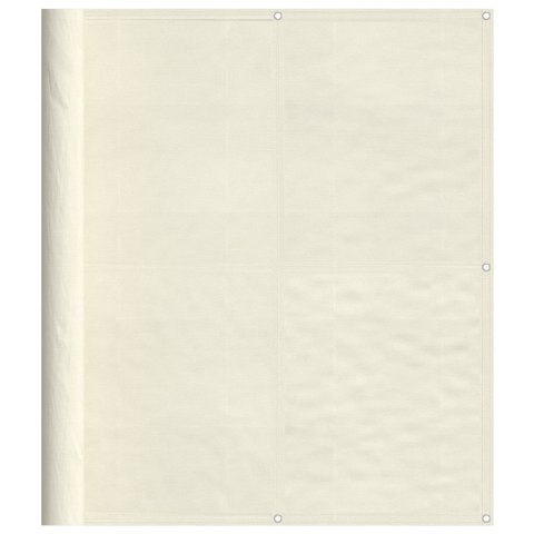 PARAWAN BALKONOWY KREMOWY 120X1000CM WODOODPORNY