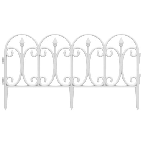 OBRZEŻA TRAWNIKOWE 17 SZT. BIAŁE 10M PP