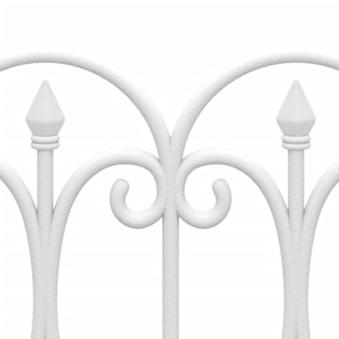 OBRZEŻA TRAWNIKOWE 17 SZT. BIAŁE 10M PP