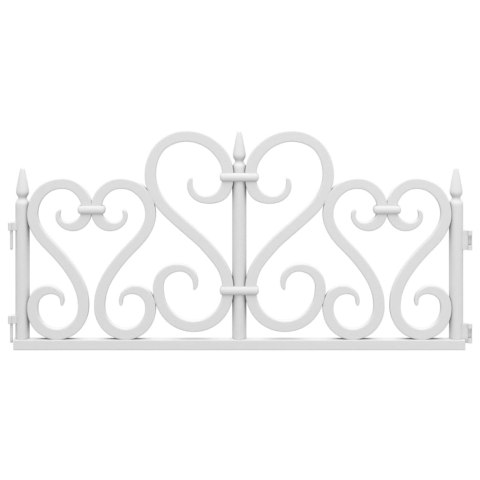 OBRZEŻA TRAWNIKOWE 17 SZT. BIAŁE 10M PP