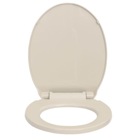 WOLNOOPADAJĄCA DESKA SEDESOWA MORELOWA OWALNA