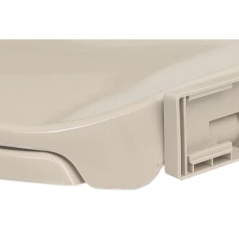 WOLNOOPADAJĄCA DESKA SEDESOWA MORELOWA OWALNA