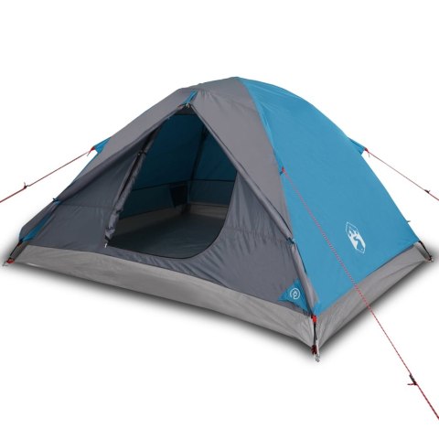NAMIOT KEMPINGOWY 3-OS. NIEBIESKI 240X217X120CM TAFTA 190T