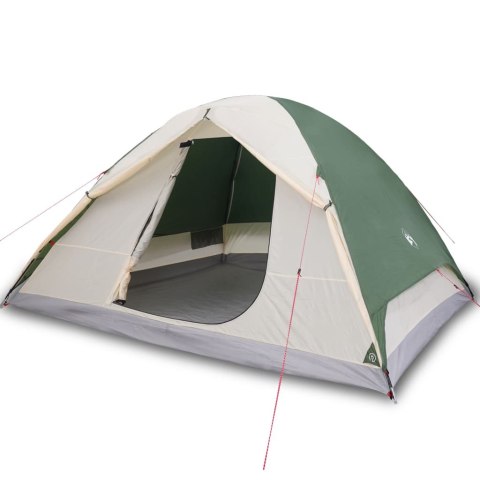 NAMIOT KEMPINGOWY 6-OS. ZIELONY 348X340X190CM TAFTA 190T