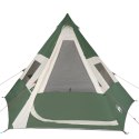 NAMIOT KEMPINGOWY 7-OS. ZIELONY 350X350X280CM TAFTA 185T