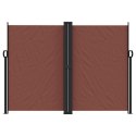 ZWIJANA MARKIZA BOCZNA OCHRONA PRZED SŁOŃCEM NA TARAS BRĄZOWA 180X600CM