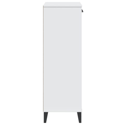 SZAFKA NA BUTY VIKEN BIAŁA LITE DREWNO SOSNOWE