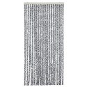 ZASŁONA PRZECIWKO OWADOM SZARO-CZARNO-BIAŁA 90X220 SZENIL