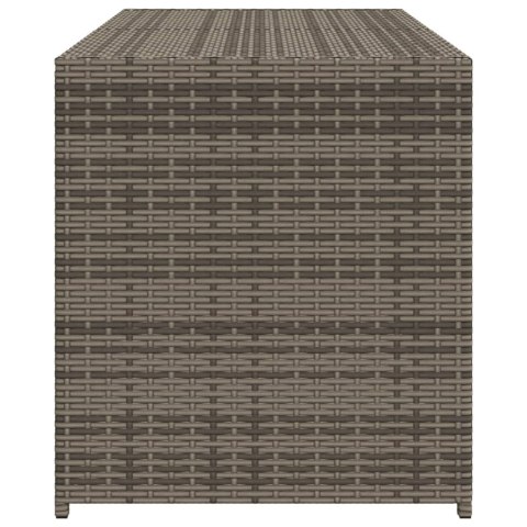 SKRZYNIA OGRODOWA SZARA 283L POLIRATTAN