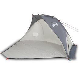 NAMIOT PLAŻOWY SZARY 268X223X125CM TAFTA 185T