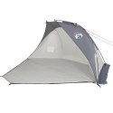 NAMIOT PLAŻOWY SZARY 268X223X125CM TAFTA 185T