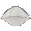 NAMIOT PLAŻOWY SZARY 268X223X125CM TAFTA 185T