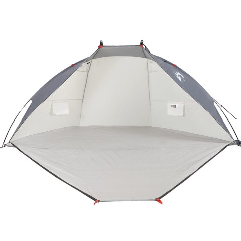 NAMIOT PLAŻOWY SZARY 268X223X125CM TAFTA 185T