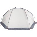 NAMIOT PLAŻOWY SZARY 268X223X125CM TAFTA 185T