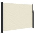 MARKIZA ZWIJANA BOCZNA NA TARAS BALKON PATIO KREMOWA 140X600CM