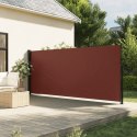 ZWIJANA MARKIZA BOCZNA OCHRONA PRZED SŁOŃCEM NA TARAS BRĄZOWA 180X600CM