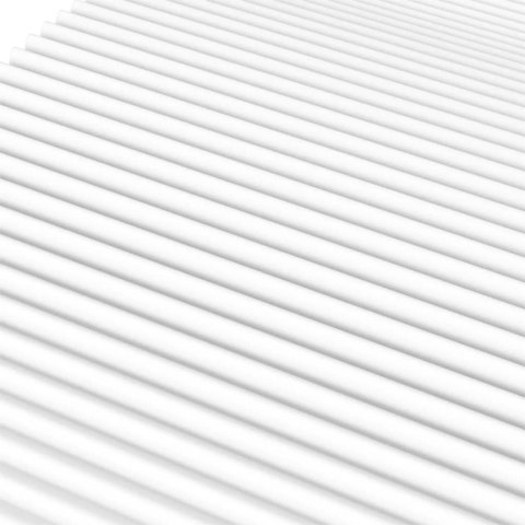 MATERAC PIANKOWY BIAŁY 90X190CM TWARDOŚĆ H2/H3