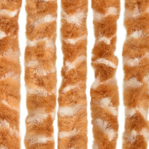 ZASŁONA PRZECIWKO OWADOM OCHRA I BIEL 100X230CM SZENIL