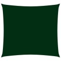 ŻAGIEL PRZECIWSŁONECZNY OGRODOWY WODOODPORNY MARKIZA TARAS KWADRAT 4,5X4,5M ZIELONY