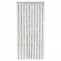 ZASŁONA PRZECIWKO OWADOM JASNOSZARO-BIAŁA 100X200CM SZENIL