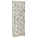 ZASŁONA PRZECIWKO OWADOM JASNOSZARO-CIEMNOSZARA 100X200CM