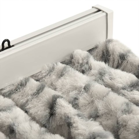 ZASŁONA PRZECIWKO OWADOM JASNOSZARO-CIEMNOSZARA 100X230CM