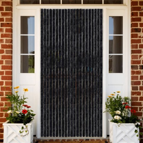 ZASŁONA PRZECIWKO OWADOM ANTRACYTOWA 100X230CM SZENIL