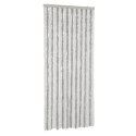 ZASŁONA PRZECIWKO OWADOM JASNOSZARO-BIAŁA 100X220CM SZENIL
