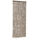 ZASŁONA PRZECIWKO OWADOM TAUPE I BIEL 90X200CM SZENIL