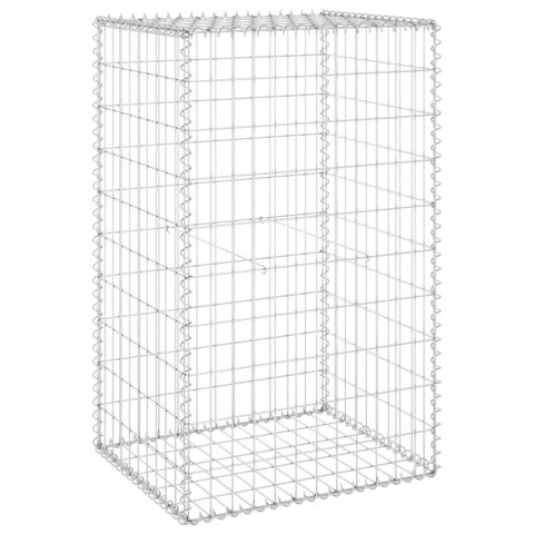 ŚCIANA GABIONOWA GABION Z POKRYWAMI 60X50X100CM