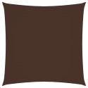 ŻAGIEL PRZECIWSŁONECZNY WODOODPORNY OGRODOWY MARKIZA TARAS KWADRATOWY 7X7M BRĄZOWY