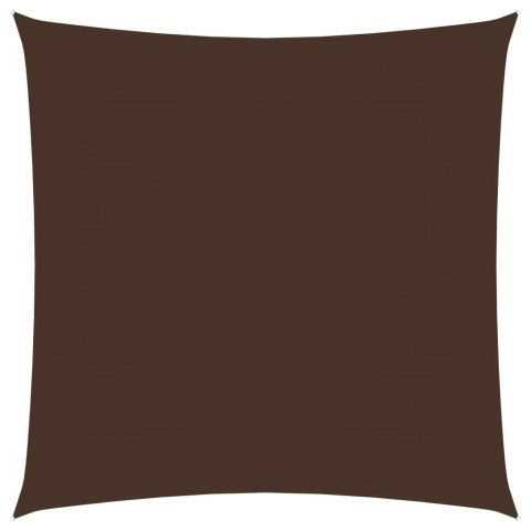 ŻAGIEL PRZECIWSŁONECZNY WODOODPORNY OGRODOWY MARKIZA TARAS KWADRATOWY 7X7M BRĄZOWY