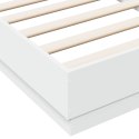 RAMA ŁÓŻKA Z OŚWIETLENIEM LED, BIAŁA, 75X190 CM