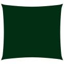 ŻAGIEL PRZECIWSŁONECZNY OGRODOWY WODOODPORNY MARKIZA TARAS KWADRAT 3,6X3,6M ZIELONY