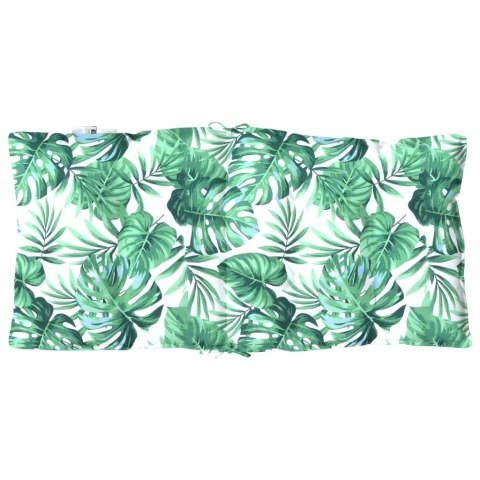 PODUSZKI NA KRZESŁA Z NISKIM OPARCIEM 6 SZT. WZÓR W LIŚCIE