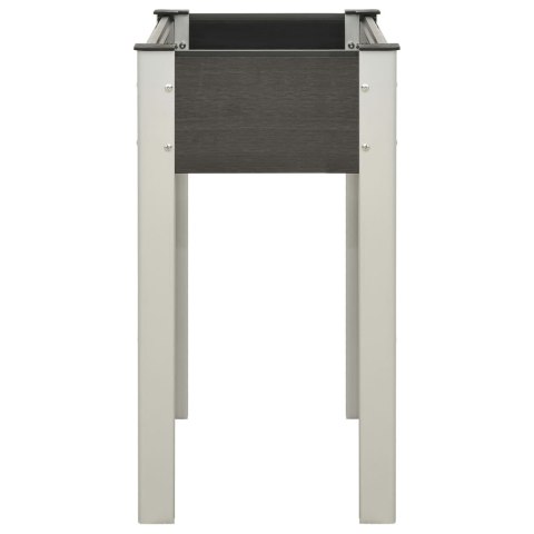 PODWYŻSZONA DONICA OGRODOWA 75X40X75CM WPC SZARA