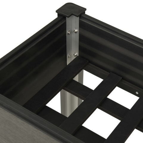 PODWYŻSZONA DONICA OGRODOWA 75X40X75CM WPC SZARA