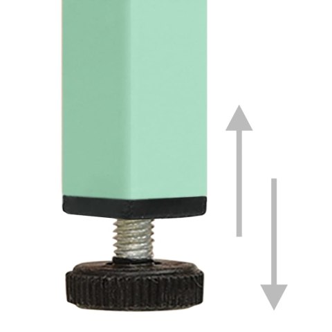 SZAFKA MIĘTOWA 42,5X35X101,5CM STALOWA