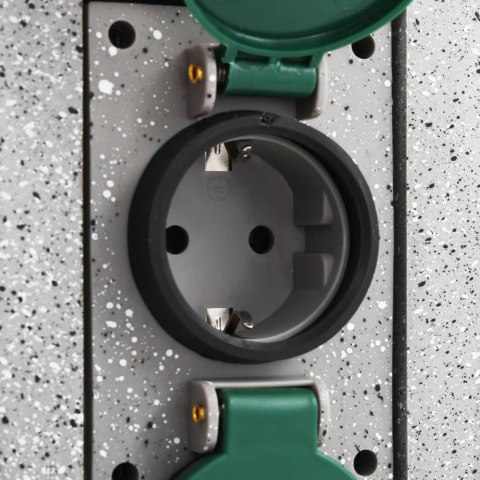 GNIAZDO OGRODOWE Z CZUJNIKIEM ZMIERZCHU KOLUMNA PLASTIK